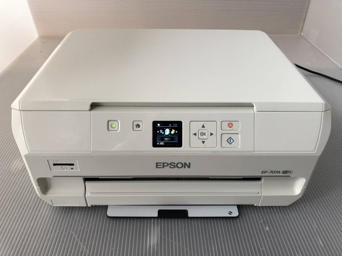 ☆【ジャンク】EPSON EP-707AW 白 印字不良 ☆(エプソン)｜売買 