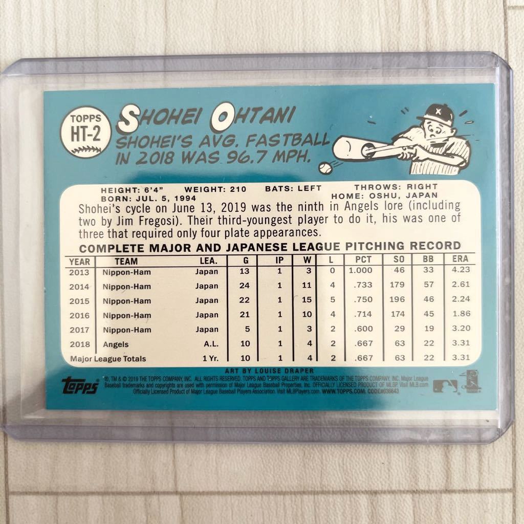 大谷翔平 heritage TOPPS Topps 大谷翔平Topps : ｜カードファナティック Gallery White 50枚限定カード 0 HERITAGE 1 #96. GALLERY Ohtani