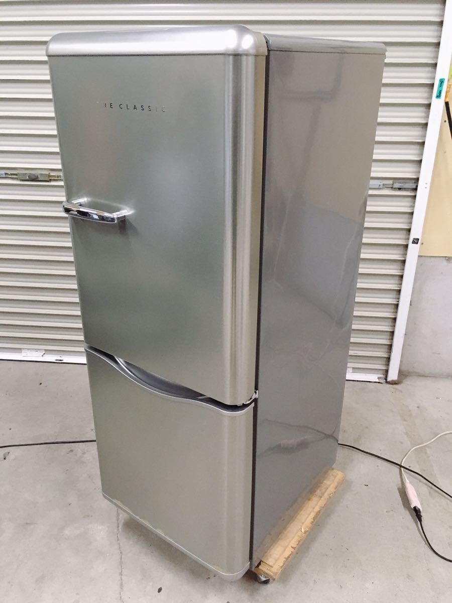 DAEWOO ダイウ 150L 2ドア冷蔵庫 DR-C15AS 右開き 2016年製 レトロ 