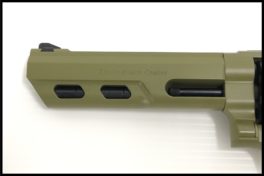 東京)タナカ S&W　M629　パフォーマンスセンター　NATO GREEN　ガスリボルバー S\u0026W M629 パフォーマンスセンター ガスガン 44マグナム Ver
