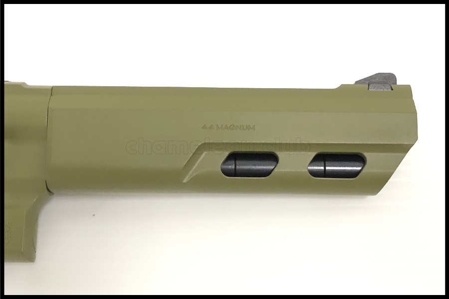 東京)タナカ S&W　M629　パフォーマンスセンター　NATO GREEN　ガスリボルバー S\u0026W M629 パフォーマンスセンター ガスガン 44マグナム Ver