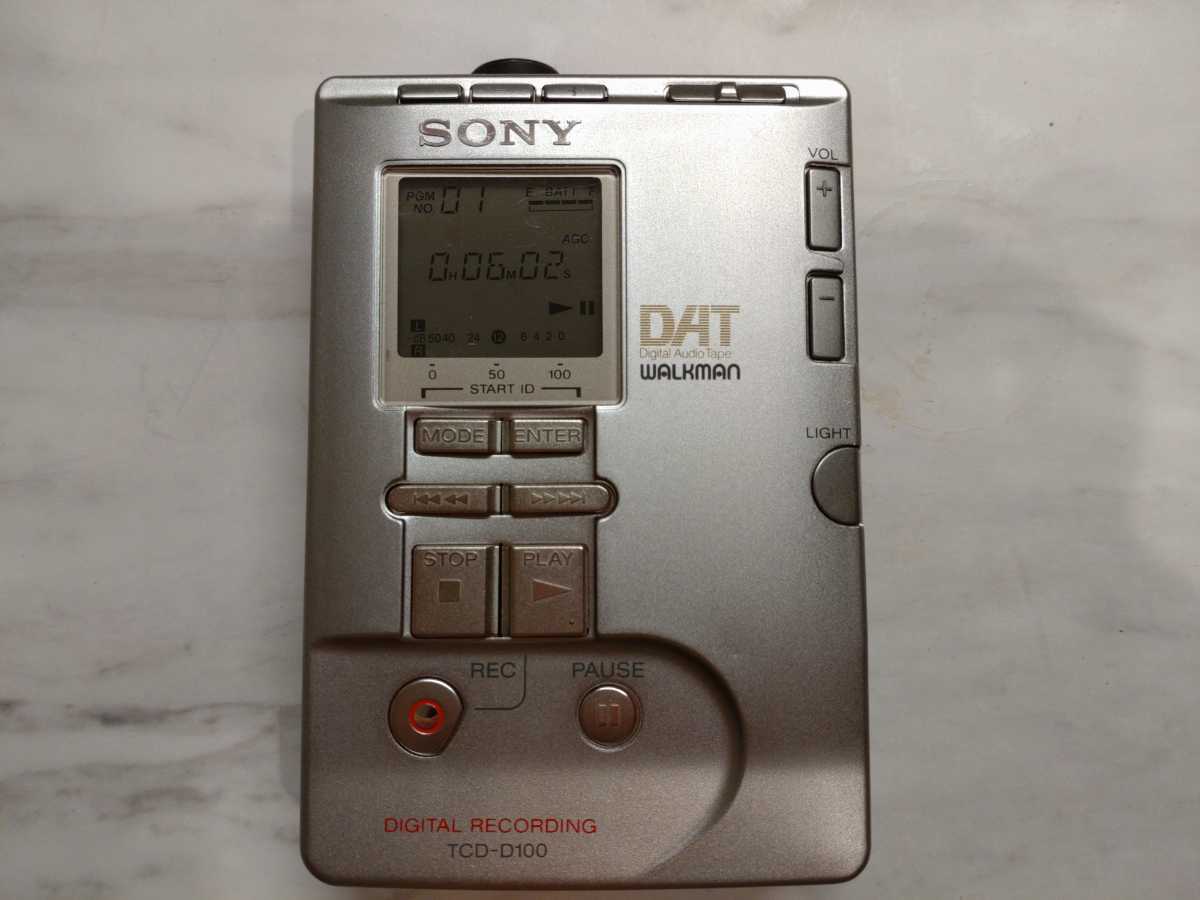 TCD-D100 SONY DAT - Walkman ソニー WALKMAN Sony Yahoo!オークション 