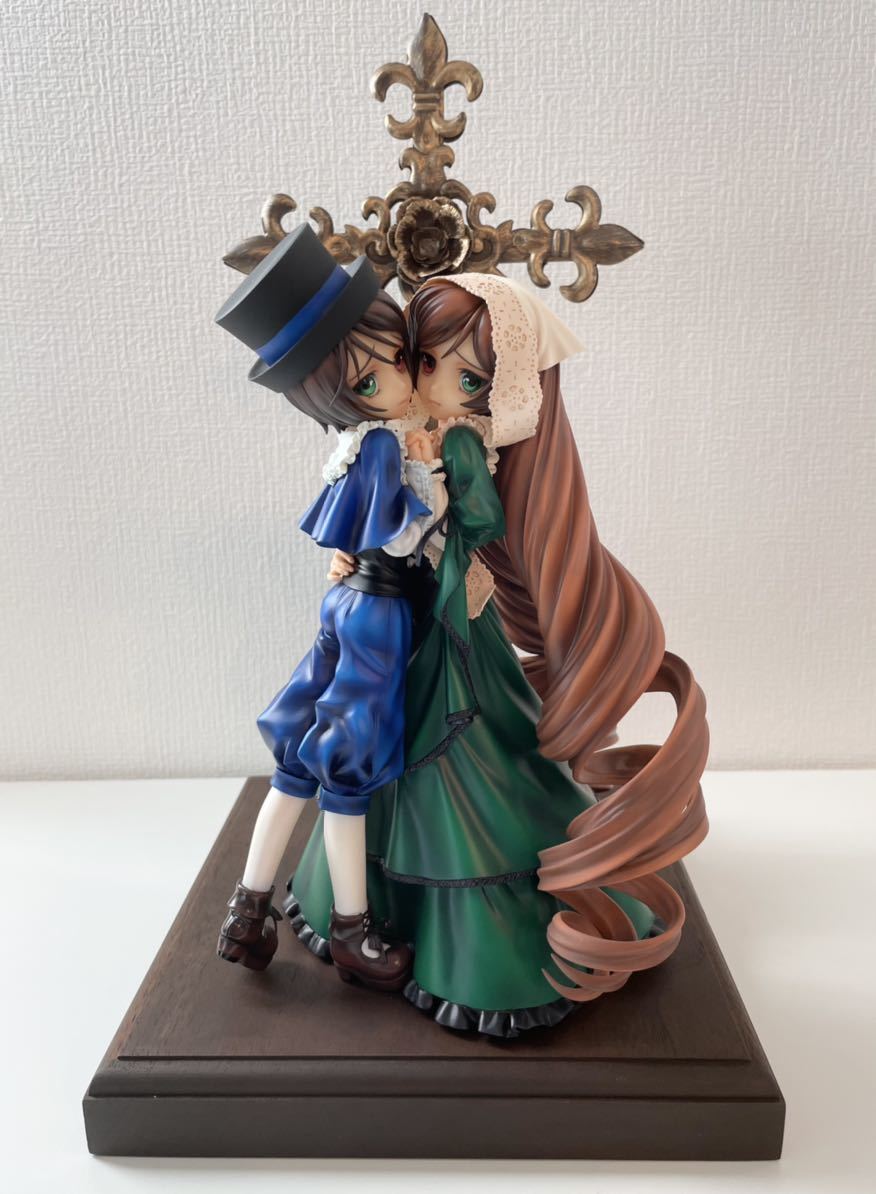 翠星石と蒼星石 サイコロキャラメルの謎 BUBBA ガレージキット 塗装済 完成品 ガレキ フィギュア ローゼンメイデン