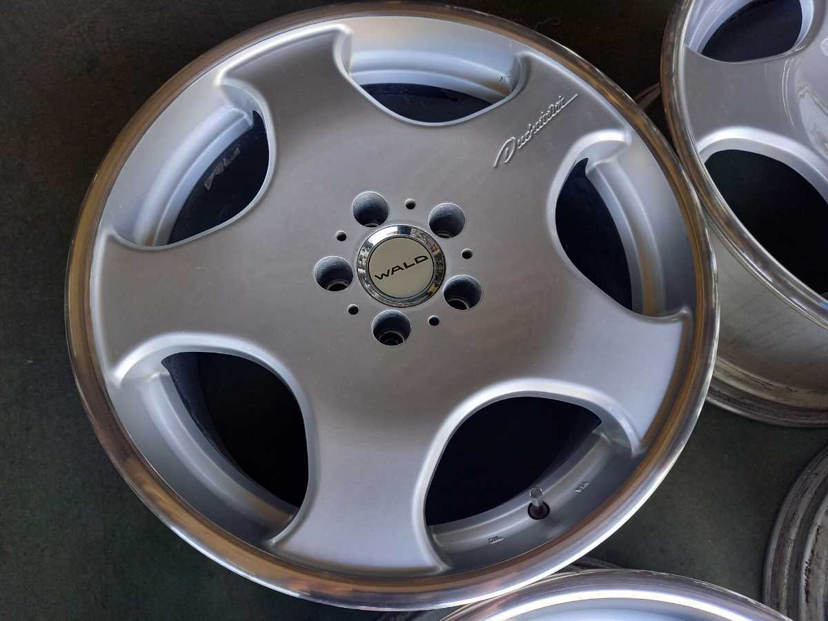 WALD ヴァルド ディッシュ 19インチ 8.5J 9.5J PCD114.3 5H クラウン 