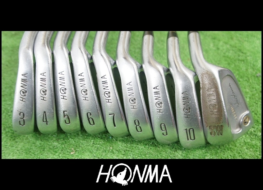 ◎本間ゴルフ HONMA 金モグラ LB-280 アイアンセット(3～10，SW) 9本セット