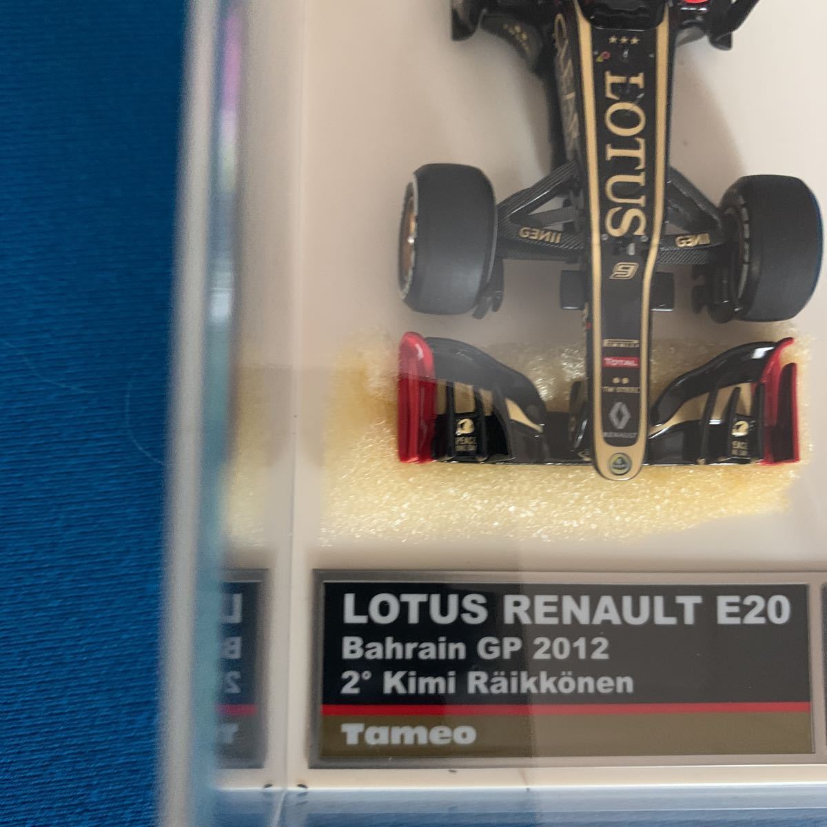 タメオ 1/43 LOTUS RENAULT E20 GP BAHRAIN 2012 2nd Kimi Raikkonen