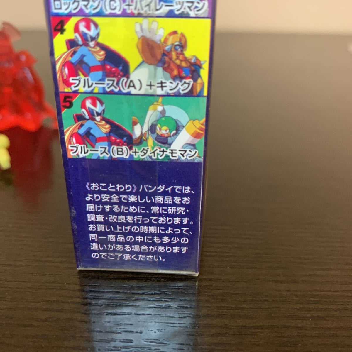 ロックマン & フォルテ 4 ブルース A ＋ キング 品 塩ビ人形