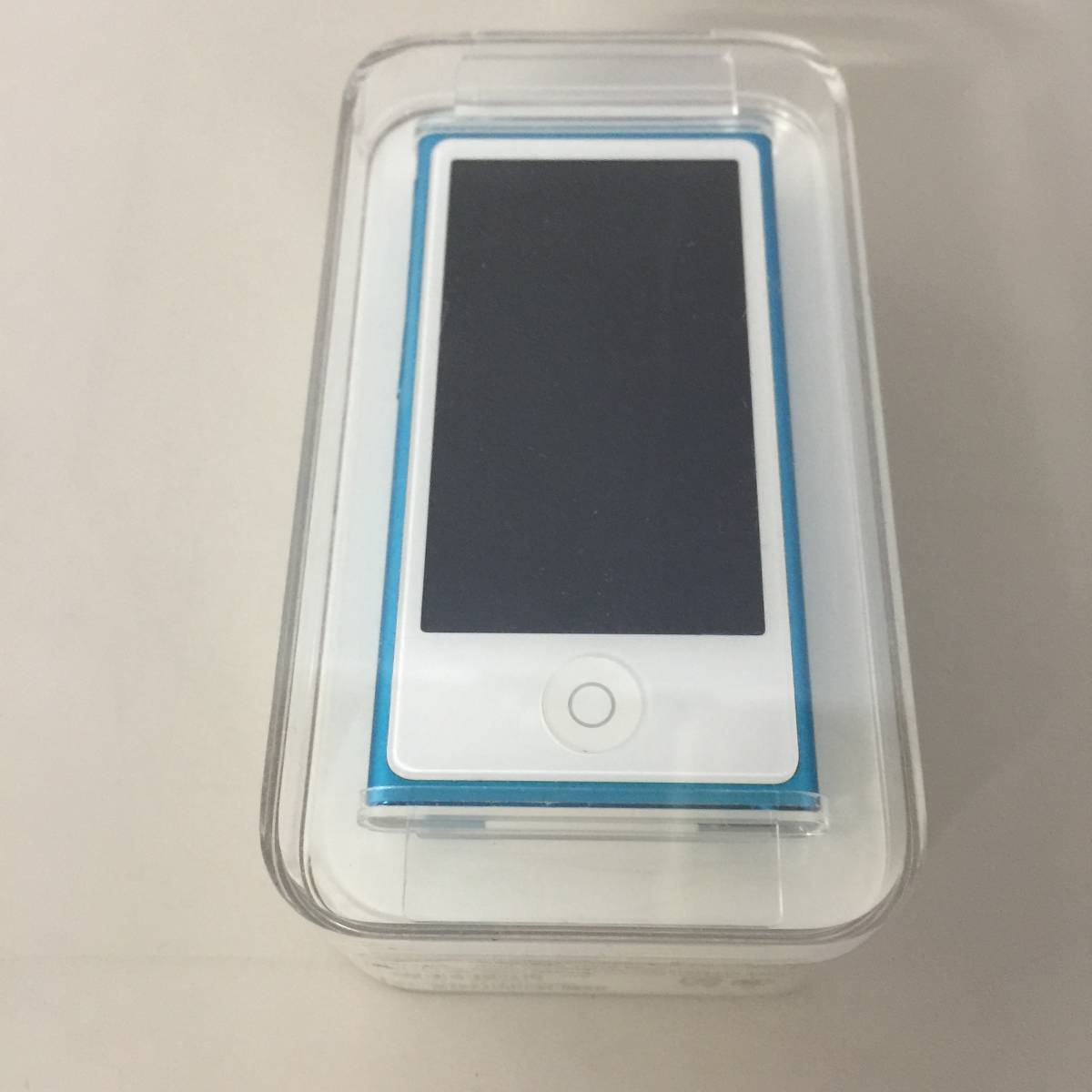 ○Apple iPod nano 16GB ブルー MD477J/A A1446 第7世代 Bluetooth