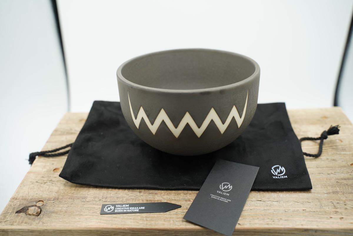 VALIEM MONSTER MOUTH Lサイズ VINTAGE BLACK モンスターマウス 植木鉢