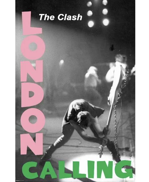 クラッシュ/ロンドン コーリング 1979年 非売品 レア種 ポスター 美品 新品】The Clash クラッシュ LONDON CALLING ロンドンコーリング