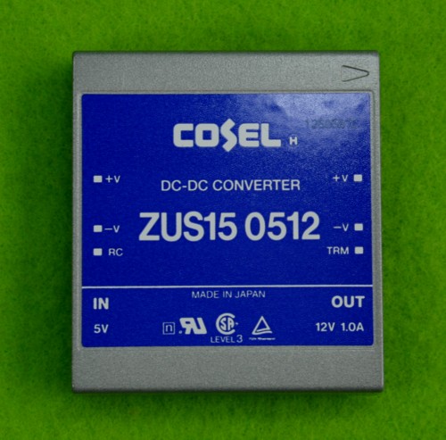 コーセル(COSEL) DC-DCコンバータ ZUS150512 (DC5V/DC12V，1A)