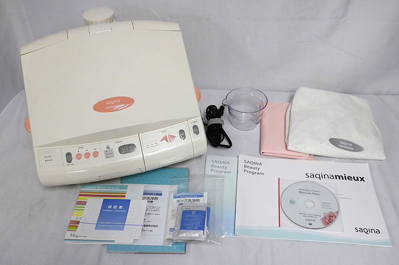 △美品♪ フヨウサキナ saqina mieux サキナミュー 美顔器 ピンク
