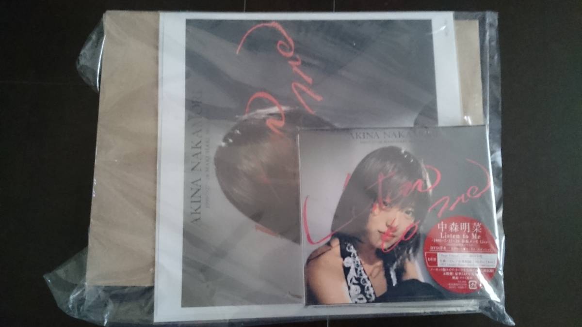 新作登場，定番 中森明菜 Liten to Me リッスン トゥ ミー リマスター再発盤 特典メガジャケ付き(中森明菜)｜売買されたオークション情報、yahooの商品情報をアーカイブ公開 - オークファン な行