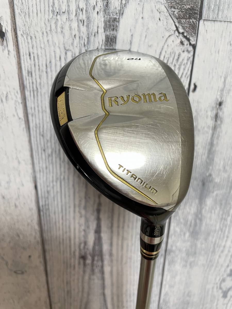 赤字超特価，100%新品 リョーマ RYOMA U シルバー 4U 24度 TOUR-AD R 日本仕様 ツアーAD #4UT(その他)｜売買されたオークション情報、yahooの商品情報をアーカイブ公開 - オークファン 男性右きき用