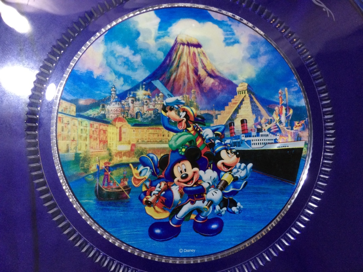 ディズニー 非売品 TDR ディズニーシー グランドオープン記念 ガラス