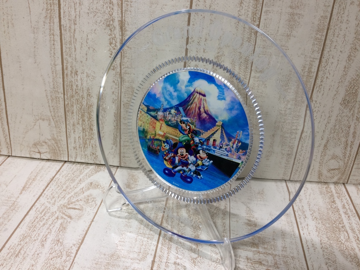 ディズニー 非売品 TDR ディズニーシー グランドオープン記念 ガラス
