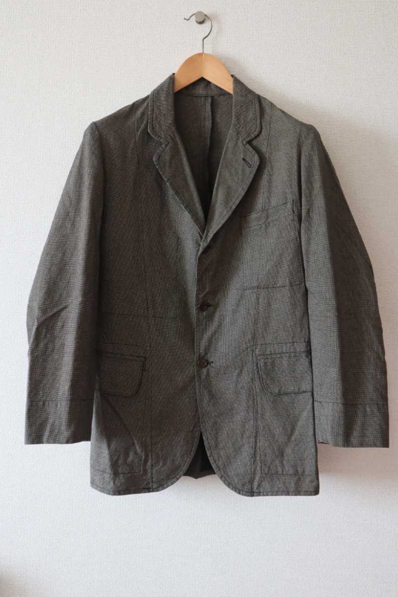 Anatomica cavalier jacket cotton blue grey 44 アナトミカ