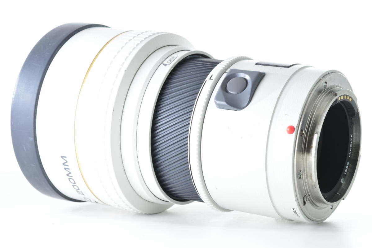 MINOLTA ミノルタ HIGH SPEED AF APO TELE 200mm F2.8 ソニー Sony A