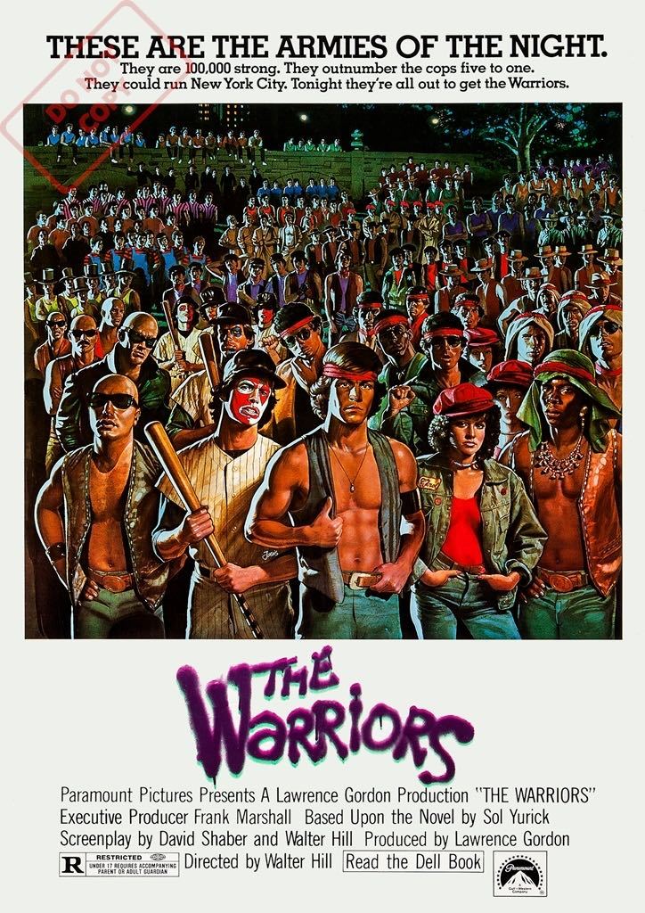 『ウォリアーズ The Warriors』非売品宣伝用B2ポスター ☆『ウォリアーズ』（The Warriors）US版復刻ポスター#2☆Rockstar