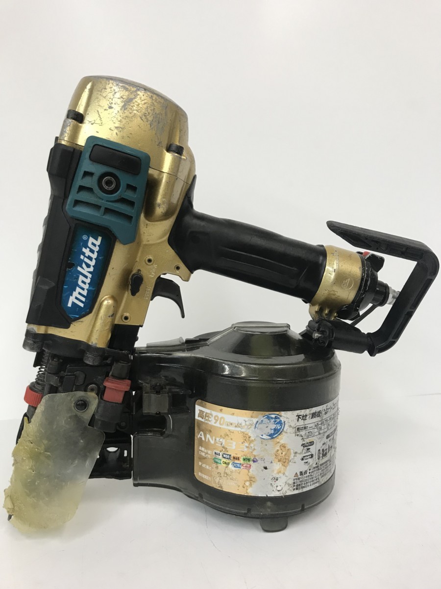 マキタ | 90mm高圧エア釘打 AN936H 90mm マキタ(Makita) エア釘打機 