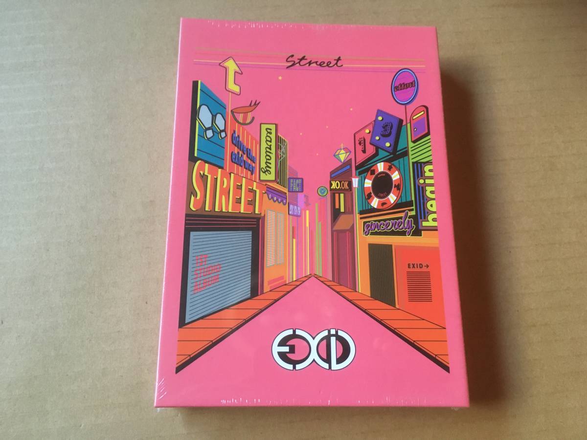 Street EXID Studio Album 1st CD Great 0 PG Photobook No Photocard