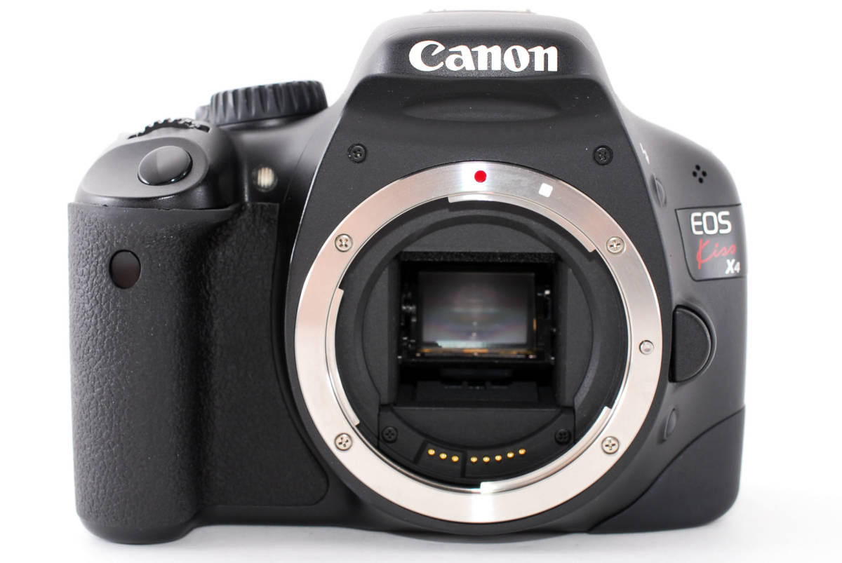 【動作確認済】Canon EOS KISS X4 ボディ、レンズ、充電器 キャノン Canon EOS Kiss X4 DSLR Camera Body Only From Japan 861828