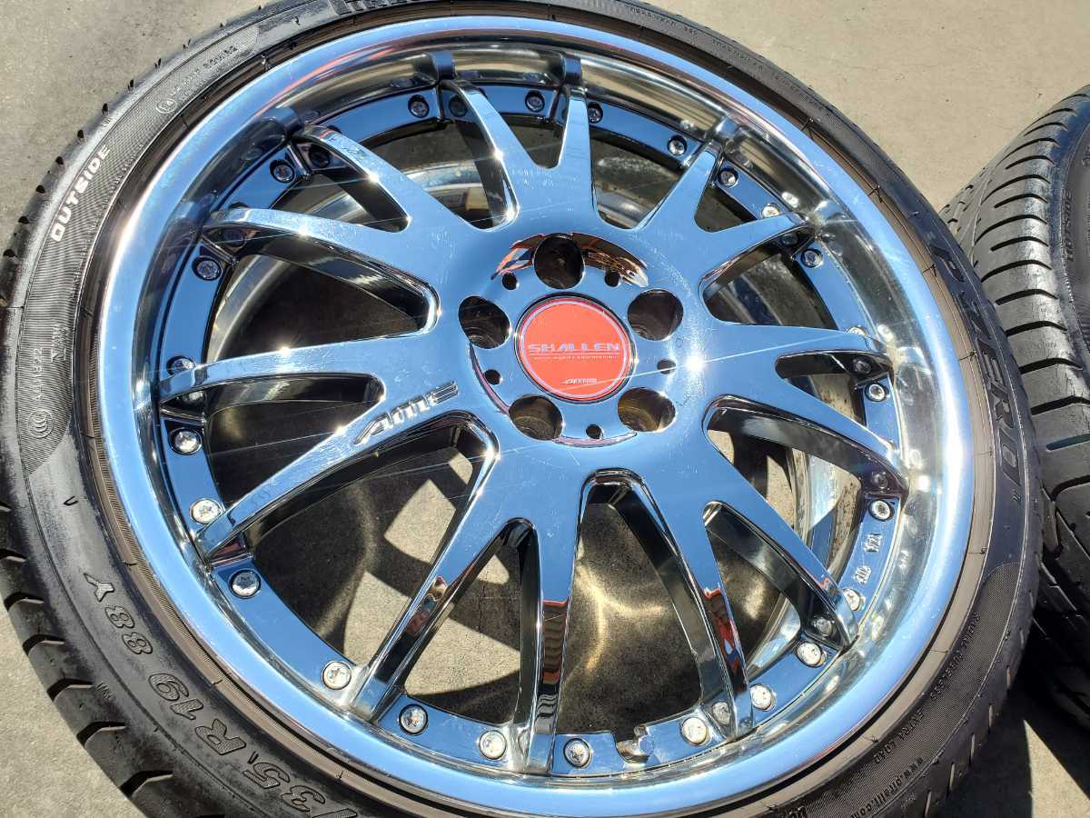 エスティマ19インチ114.3 5Hシャレン