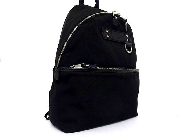 1円 □美品□ GUCCI グッチ 268184 200047 シェリーライン ナイロン