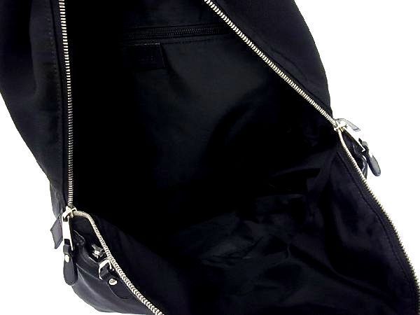 1円 □美品□ GUCCI グッチ 268184 200047 シェリーライン ナイロン