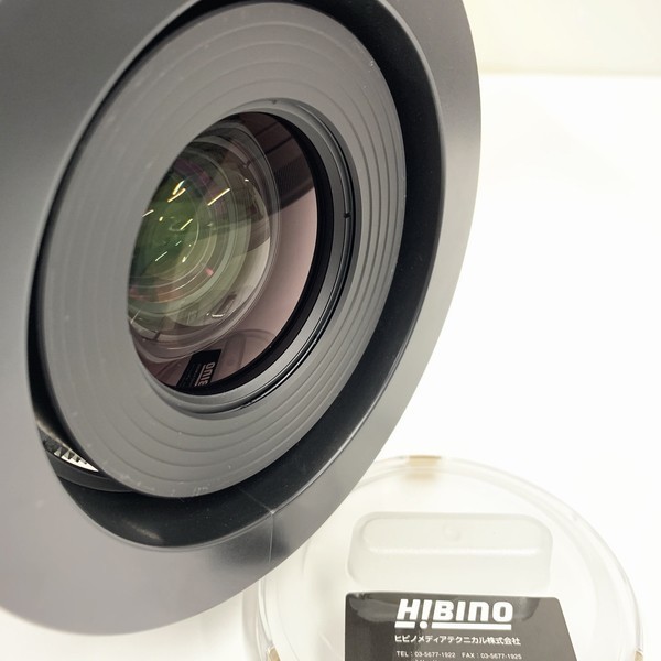@S560 秋葉原万世商会 ヤフオク店 プロジェクターレンズ HIBINO RLD lens 1.74-2.17:1/R9832743 専用ハードケース無し