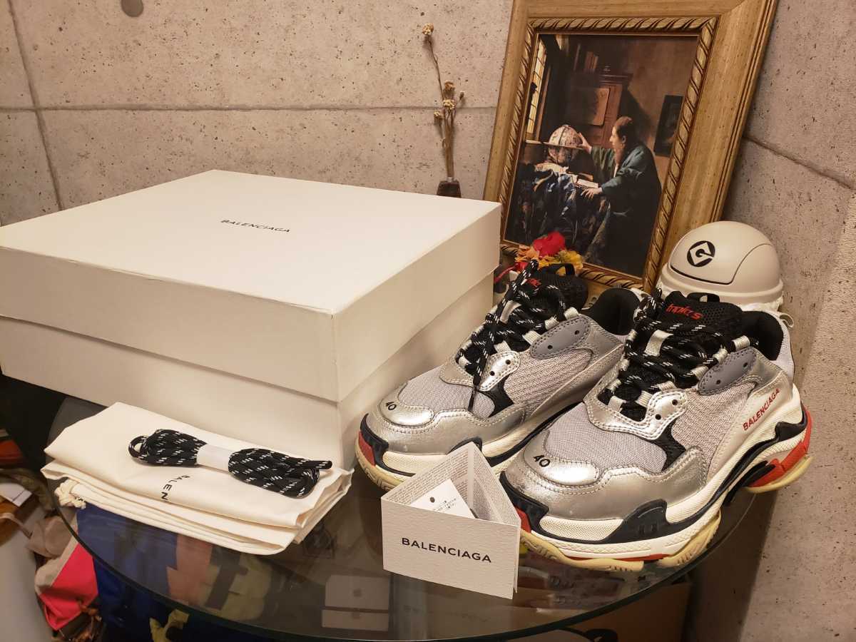 バレンシアガ BALENCIAGA TRIPLE S TRAINERS サイズ:40 トリプルエス 