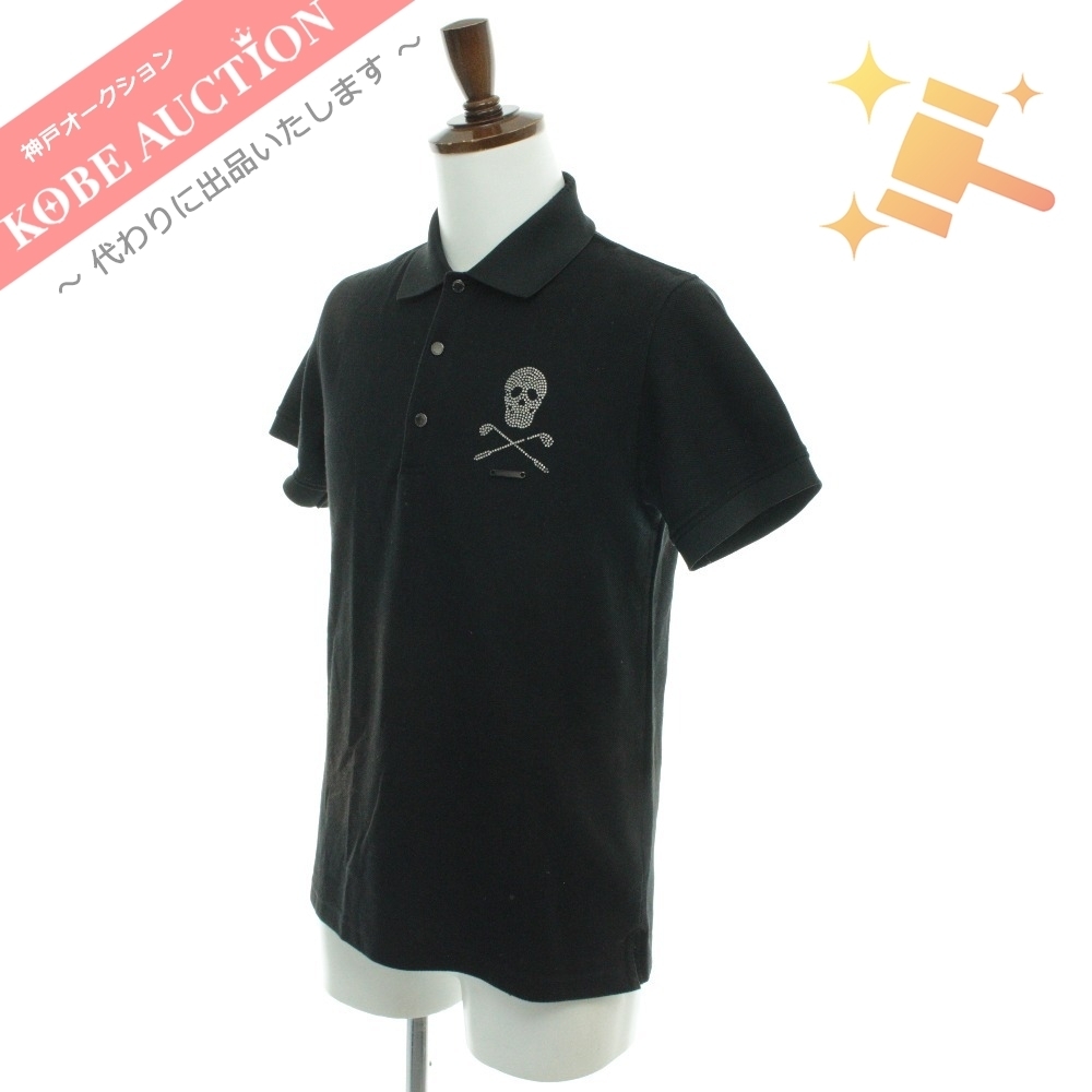 MARK&LONA (マークアンドロナ) POLO SHIRTS スカルデザイン半袖