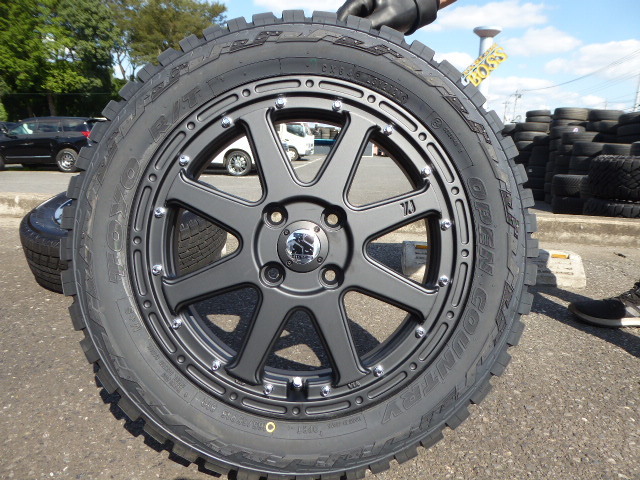 エクストリームJ XJ 165/65R15 TOYOオープンカントリーRT付