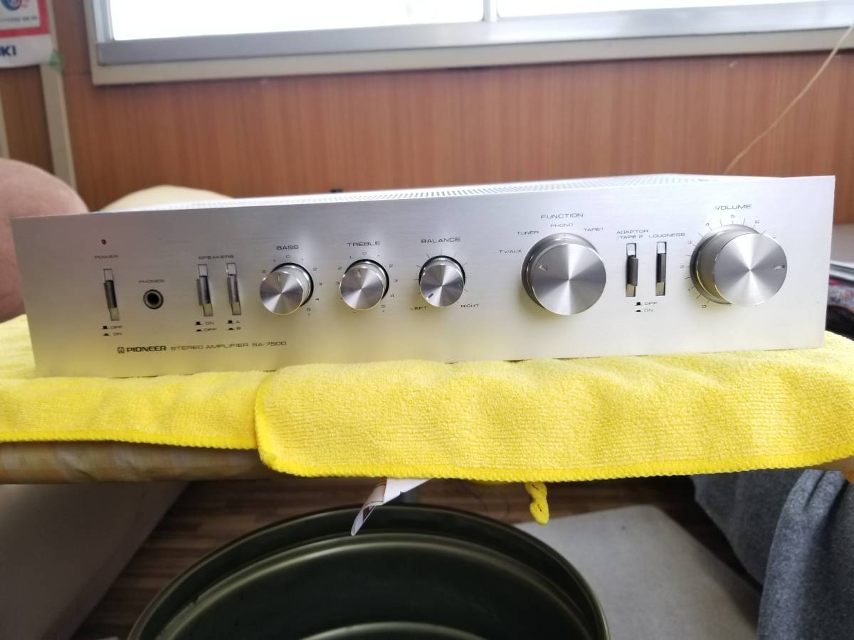 動作確認済 パイオニア PIONEER アンプ SA-7500 ◇ パイオニア