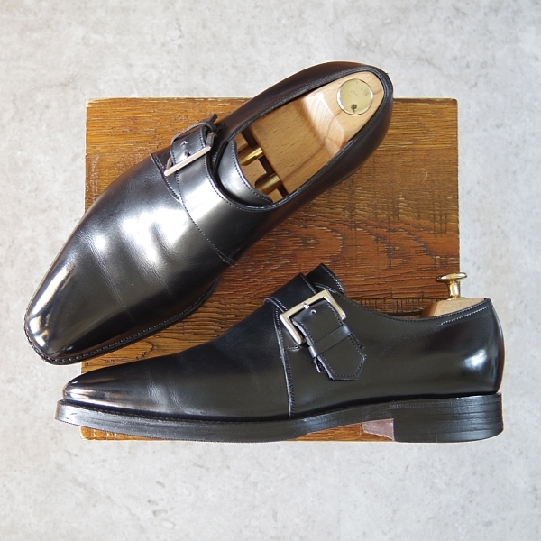 2025，人気SALE ジョンロブ 7.5EE モンクストラップ/NEWLAND/8000ラスト カーフ/黒/メンズ/JOHN LOBB h607-8(靴)｜売買されたオークション情報、yahooの商品情報をアーカイブ公開 - オークファン 靴