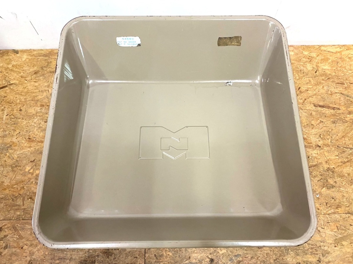 縫製工場のアイアンワゴン台 Yahoo!オークション muji オーク無垢材