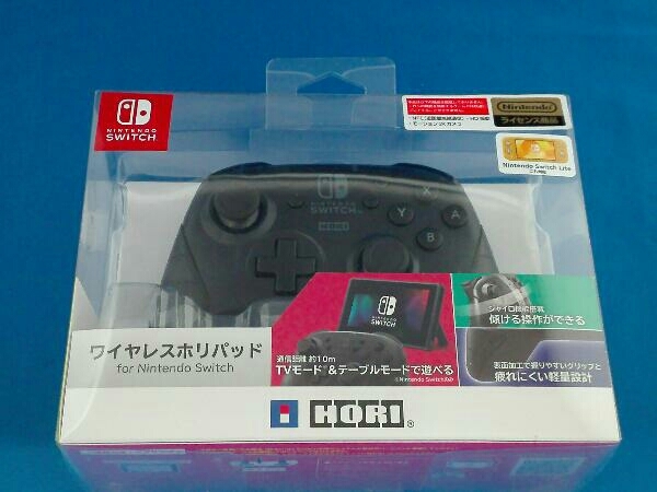 for Nintendo Switch ワイヤレスホリパッド ホリ 任天堂ライセンス商品ワイヤレスホリパッド 株式会社ホリ から グレー TURBO : ブルー HORI，「ワイヤレスホリパッド NSW-174 USB usbケーブルの通販