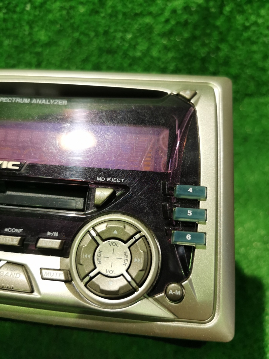 ホンダ 純正オプション Gathers CIVIC MODEL シビック PH-4039C-A CD MD 2din スペアナ グライコ ...