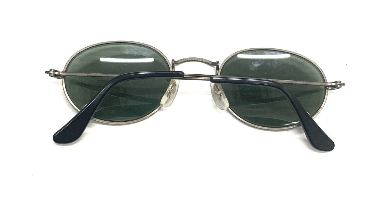 ボシュロム USA製 RAY-BAN サングラスARISTA OVAL アリスタ オーバル W0969 シルバー G-15 B＆L