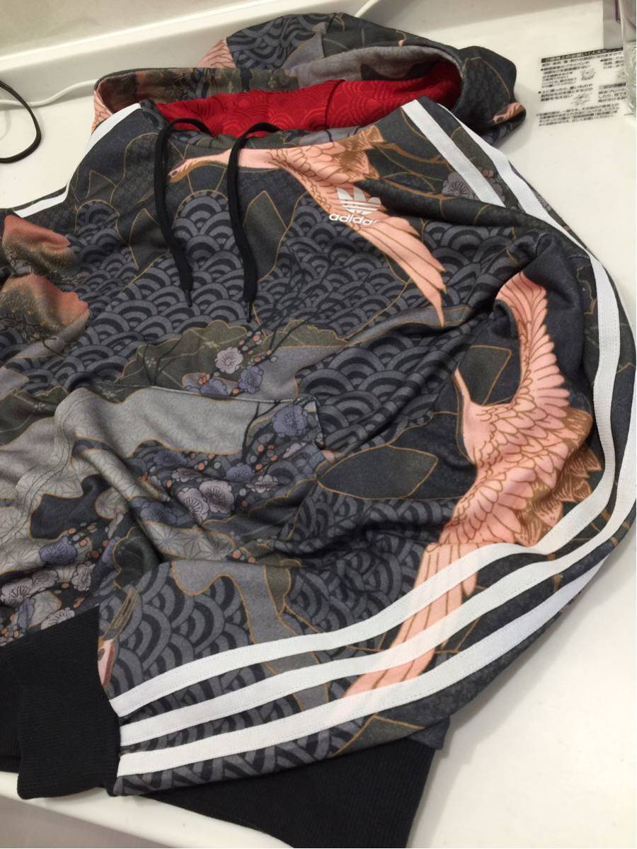 ☆新品同様☆ adidas originals RITAORA リタオラ 和柄 パーカー