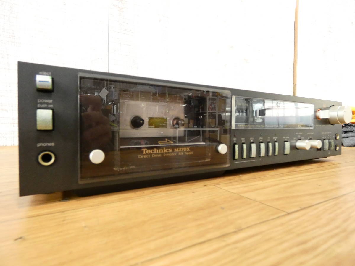 Technics テクニクス RS-M270X DDモーター・dbx搭載カセットデッキ 元