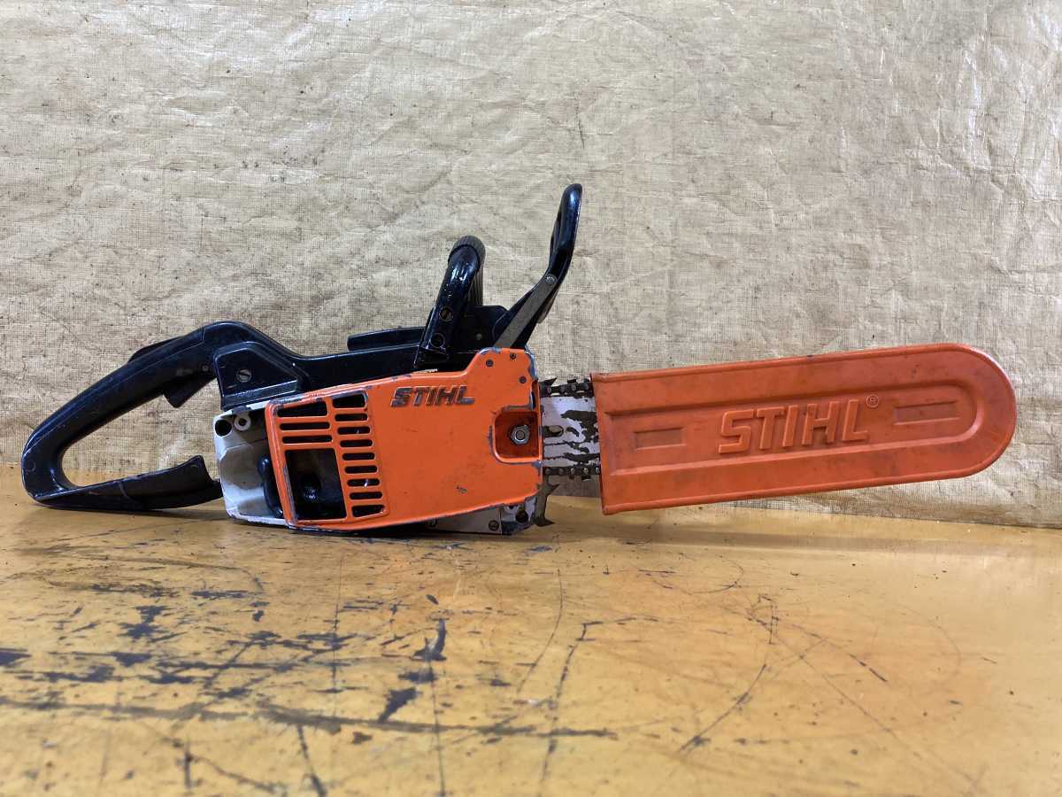 エンジンチェンソー スチール STIHL 020AVP SUPER エンジン動きません 