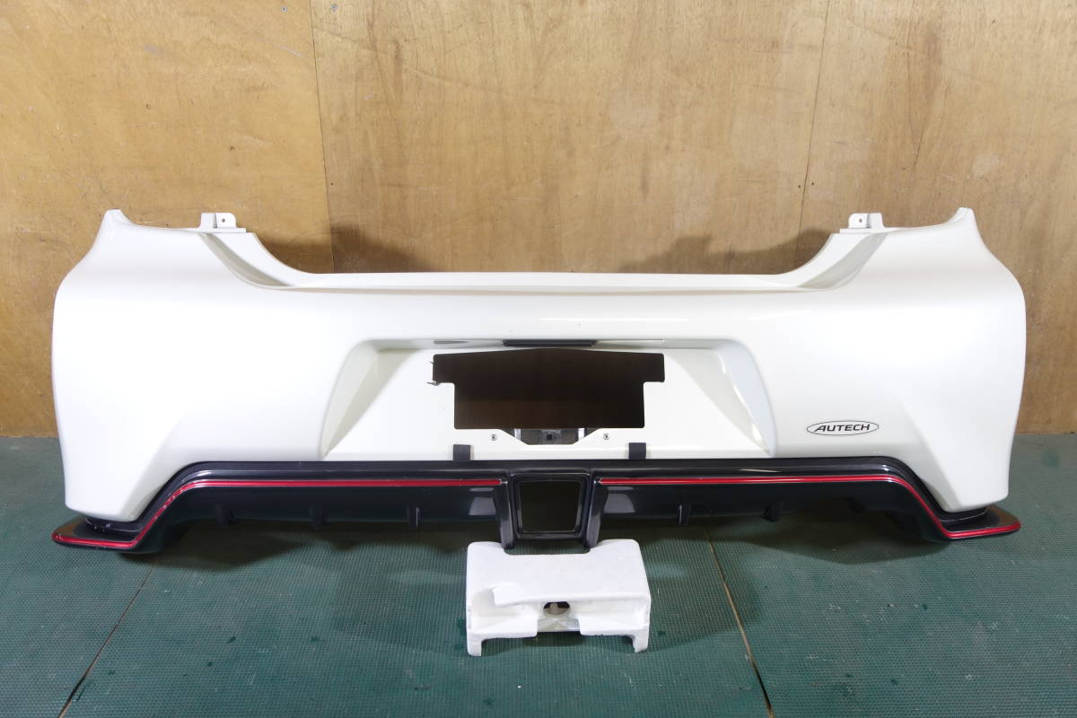あるちゃん 11644 良品 K13 後期 マーチ NISMO ニスモ リアバンパー パール 85012