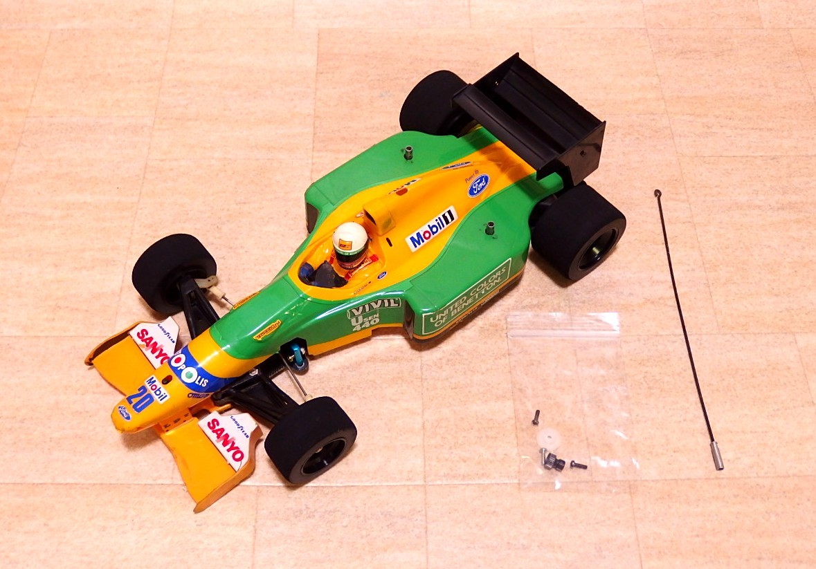TAMIYA ベネトン F1 RC 絶版 ラジコン 旧車 ジャンク オークション落札