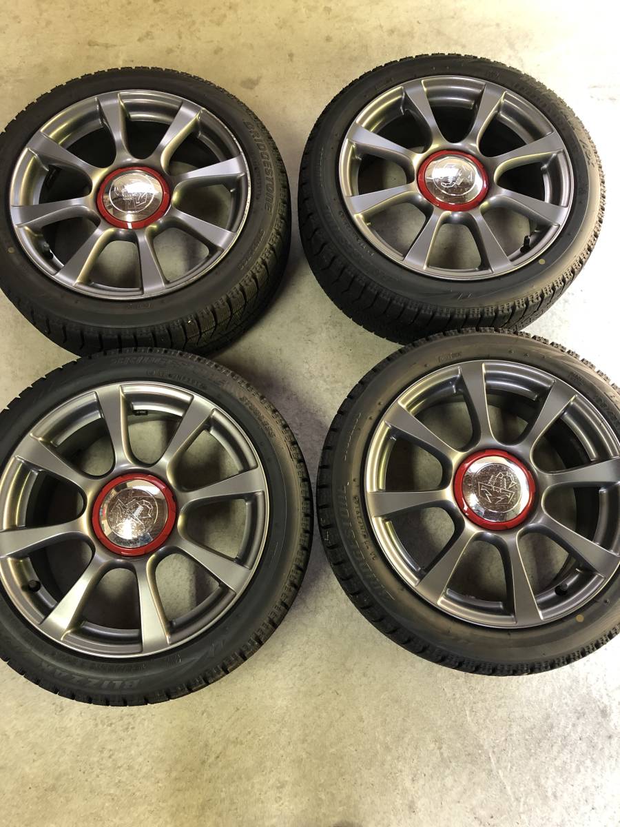 アバルト ABARHT 500・595 純正ホイール＋ BRIDGESTONE BLIZZAK-VRX ブリヂストン ブリザック VRX（スタッドレス）