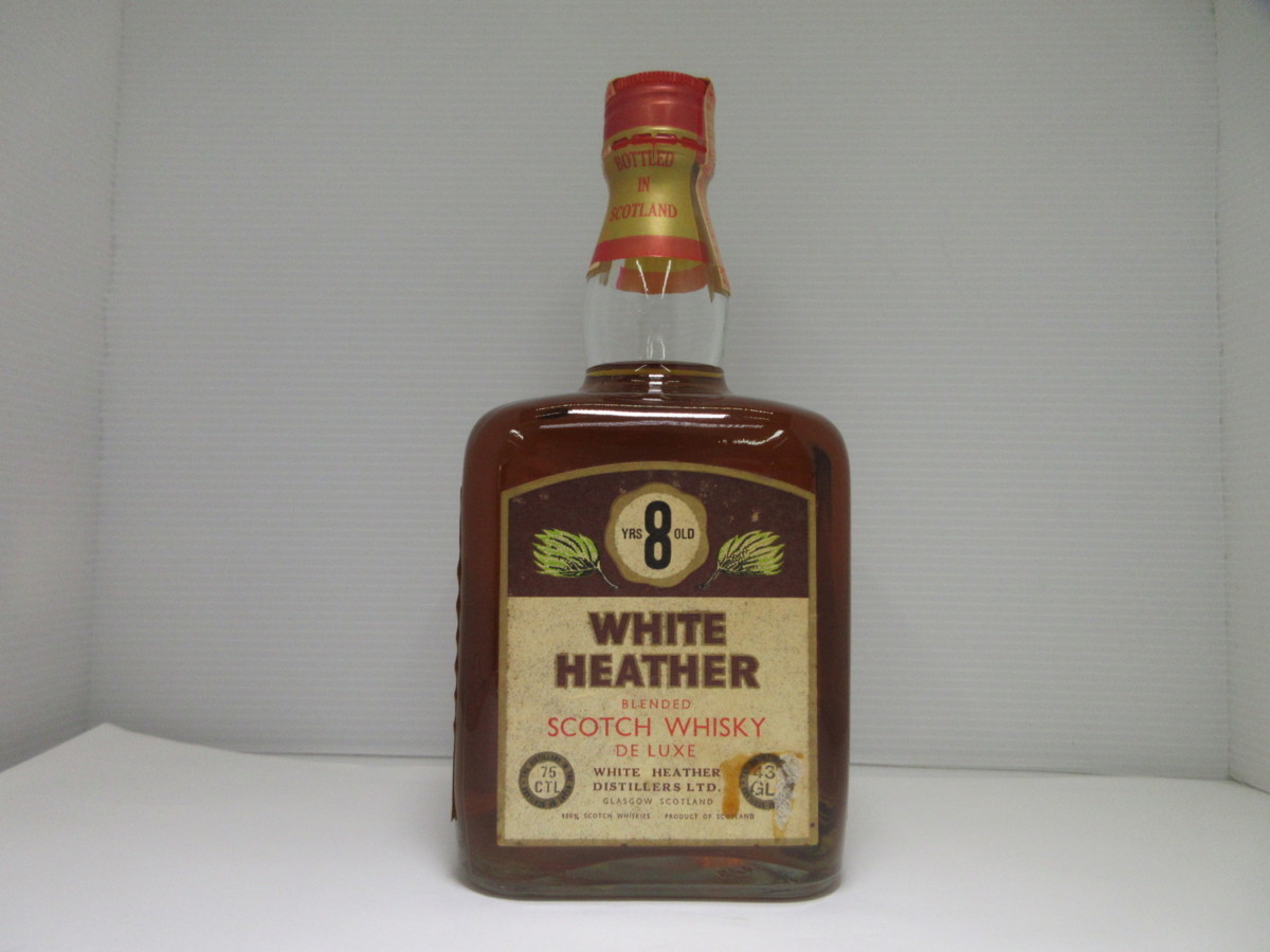 ホワイトヘザー 8年 WHITE HEATHER 750ml 43% スコッチウイスキー 未開 