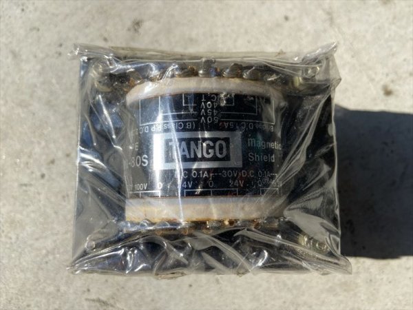 TANGO製　PB-80S 最高級トランジスタ　メインアンプ用　電源トランス TANGO PB-80S タンゴ トランス チョークコイル カスタム DIY
