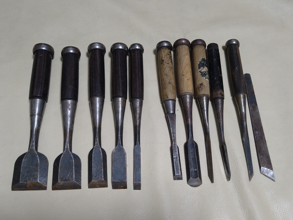 ノミ 大工道具 10本セット 【公式通販】