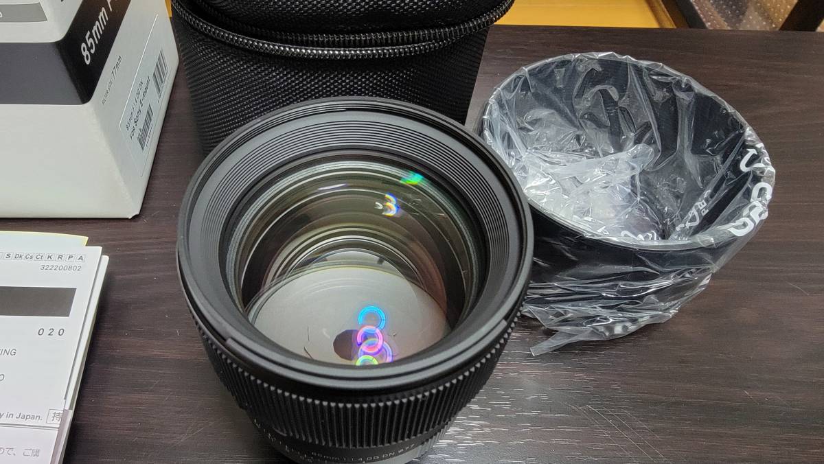【防湿庫保管／美品】SIGMA 85mm F1.4 dg dn Sony用 85mm F1.4 DG DN | Art 防湿庫保管 付属品完備 85mm