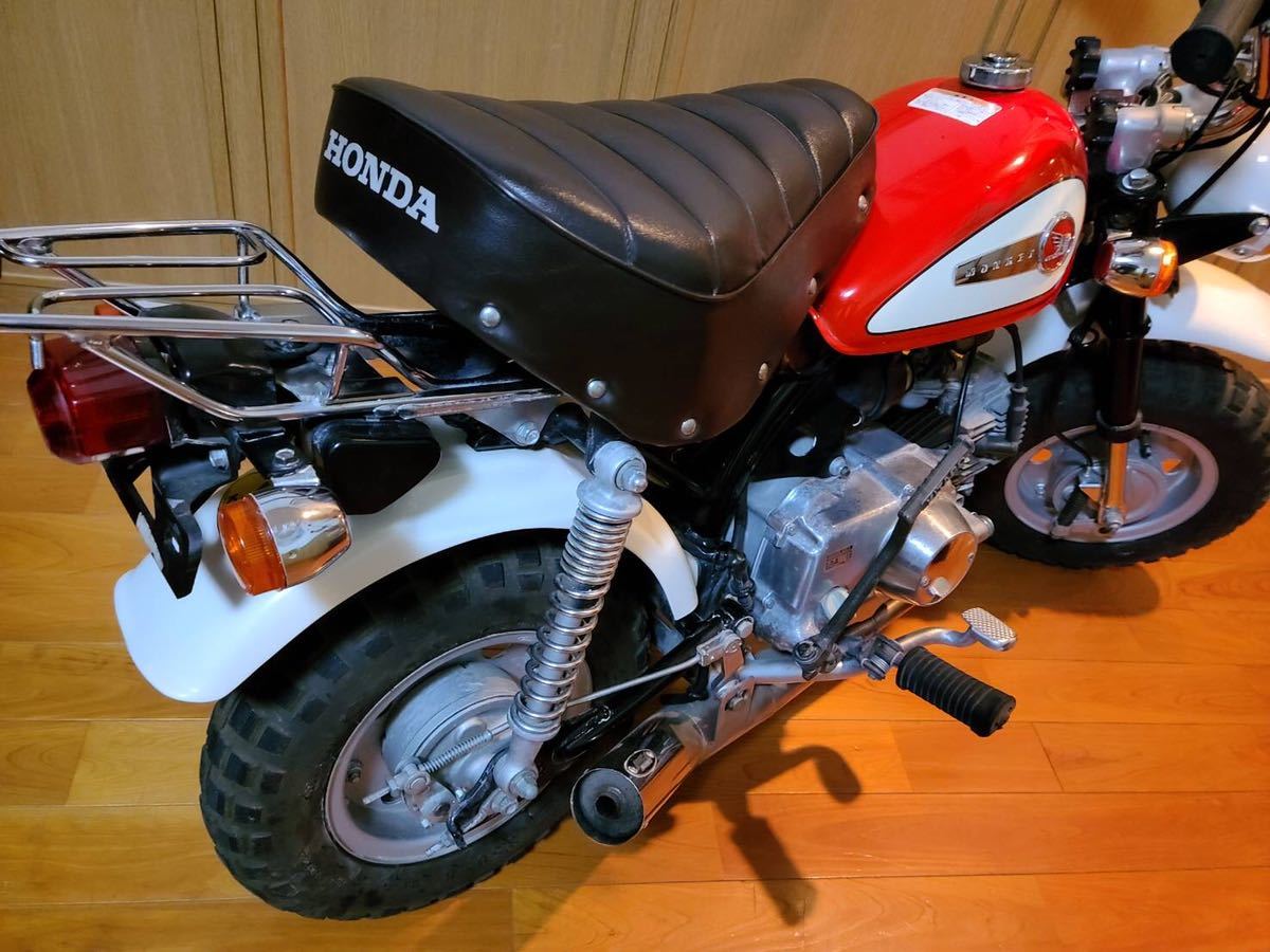 室内保管 ホンダ モンキー 美車 50 ノーマルマフラーあり オリジナル 